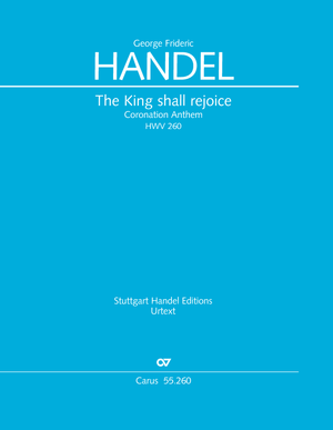 H Ndel The King Shall Rejoice Coronation Anthem Iii Noten