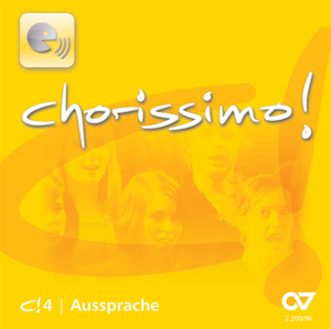 c!4 Chorissimo - Aussprachehilfen - CD, Choir Coach, multimedia | Carus-Verlag