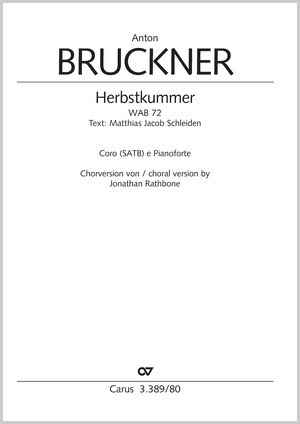 Bruckner: Herbstkummer - Sheet music | Carus-Verlag