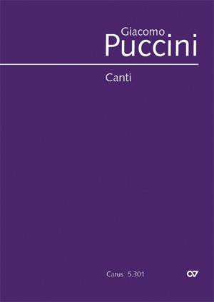 Puccini: Canti per voce e pianoforte - Sheet music | Carus-Verlag