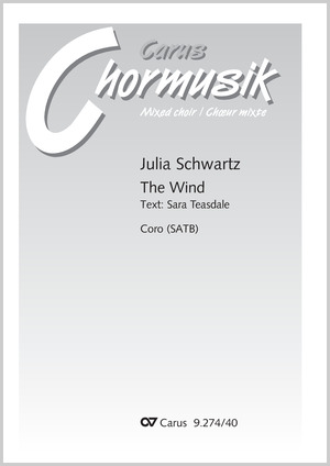 Schwartz: The Wind - Sheet music | Carus-Verlag
