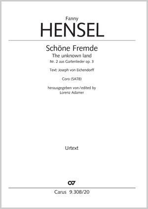 Hensel: The unknown land - Sheet music | Carus-Verlag
