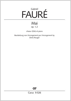 Fauré: Mai - Noten | Carus-Verlag