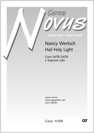 Wertsch: Hail Holy Light - Sheet music | Carus-Verlag