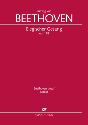 Beethoven: Elegiac Song - Sheet music | Carus-Verlag