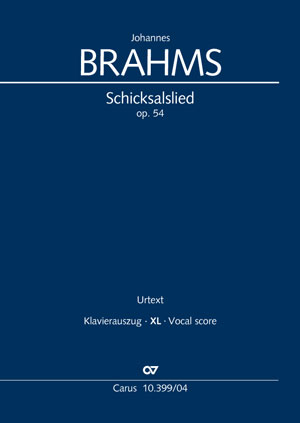 Brahms: Schicksalslied - Noten | Carus-Verlag