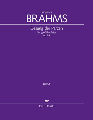 Brahms: Song of the Fates - Sheet music | Carus-Verlag