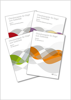 Choralvorspiele für Orgel zum Gotteslob. 4 Bände im Paket - Sheet music | Carus-Verlag