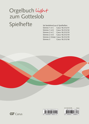Spielhefte zum Orgelbuch light - Partition | Carus-Verlag