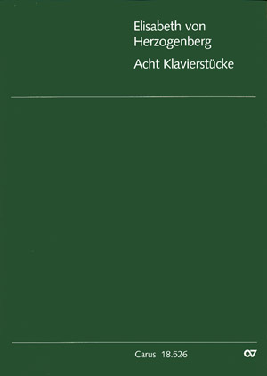 von Herzogenberg: Acht Klavierstücke - Noten | Carus-Verlag