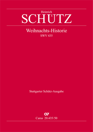 Schütz: Weihnachts-Historie SWV 435 - Noten | Carus-Verlag