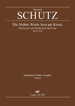 Schütz: Les sept paroles - Partition | Carus-Verlag