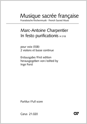 Charpentier: In festo purificationis - Sheet music | Carus-Verlag