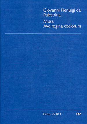 Palestrina: Missa Ave regina coelorum - Sheet music | Carus-Verlag