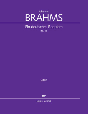 Brahms: Un Requiem allemand - Partition | Carus-Verlag