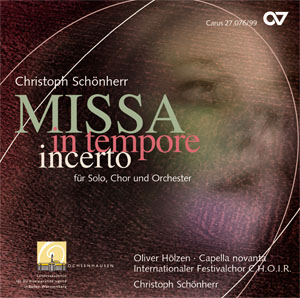 Schönherr: Missa in tempore incerto - CD, Choir Coach, multimedia | Carus-Verlag