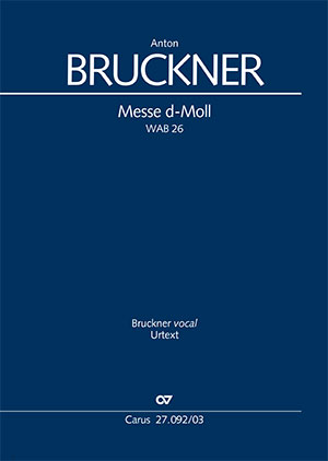 Bruckner: Messe d-Moll - Noten | Carus-Verlag
