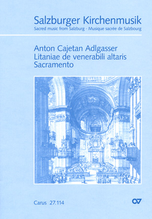 Adlgasser: Litaniae de venerabili altaris Sacramento - Sheet music | Carus-Verlag