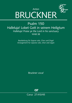 Bruckner: Psalm 150: Halleluja! Lobet Gott in seinem Heiligtum - Noten | Carus-Verlag