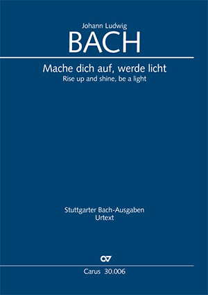 Johann Ludwig Bach: Mache dich auf, werde licht - Noten | Carus-Verlag