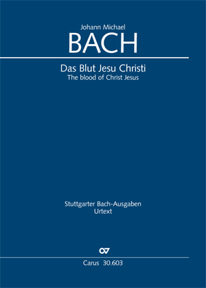 Bach: The blood of Christ Jesus - Sheet music | Carus-Verlag