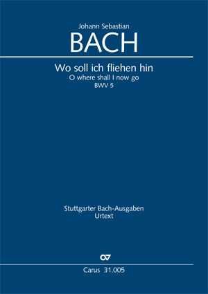 Bach: O where shall I now go - Sheet music | Carus-Verlag
