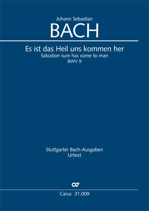Bach: Salvation sure has come to man - Partition | Carus-Verlag