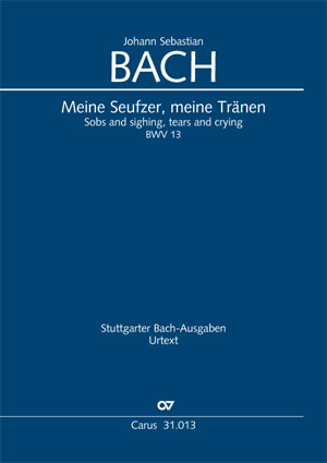 Bach: Sobs and sighing, tears and crying - Sheet music | Carus-Verlag