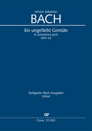 Bach: A conscience pure - Sheet music | Carus-Verlag