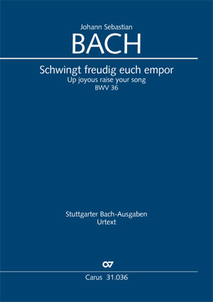 Bach: Schwingt freudig euch empor - Noten | Carus-Verlag