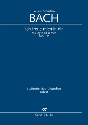 Bach: My joy is all in thee - Partition | Carus-Verlag