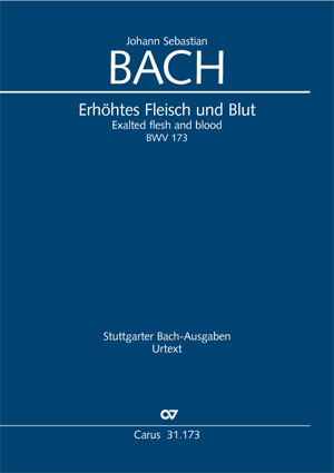 Bach: Exalted flesh and blood - Sheet music | Carus-Verlag