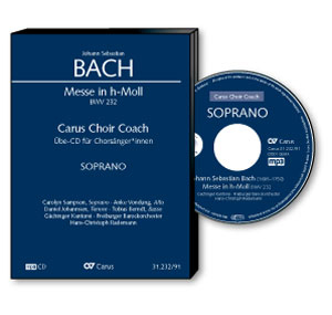 Bach: Messe en si mineur - CD, Choir Coach, multimedia | Carus-Verlag