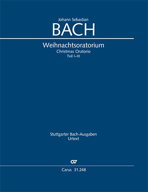 Bach: Weihnachtsoratorium - Noten | Carus-Verlag