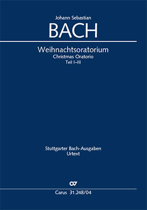 Bach: Christmas Oratorio - Sheet music | Carus-Verlag