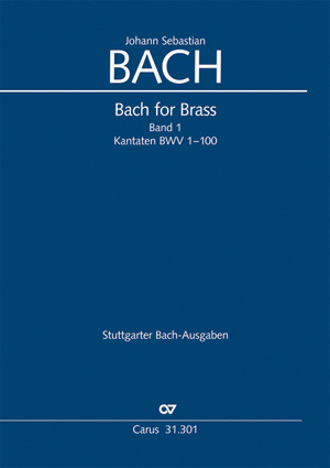 Bach: Bach for Brass 1 - Sheet music | Carus-Verlag