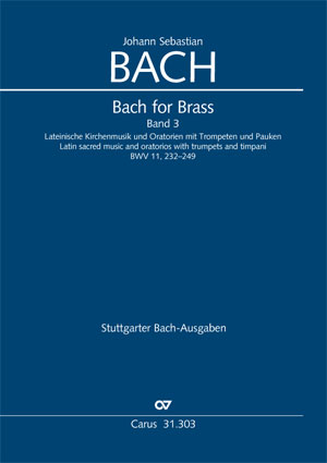 Bach: Bach for Brass 3 - Sheet music | Carus-Verlag