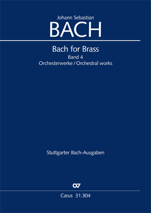 Bach: Bach for Brass 4 - Sheet music | Carus-Verlag