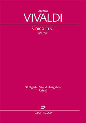 Vivaldi: Credo in G RV 592