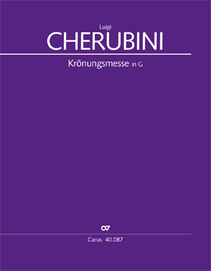 Cherubini: Messe solennelle in G - Sheet music | Carus-Verlag