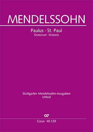 Mendelssohn Bartholdy: Paulus - Noten | Carus-Verlag