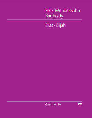 Mendelssohn Bartholdy: Elias - Partition | Carus-Verlag