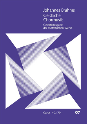 Brahms: Sacred Choral Music - Sheet music | Carus-Verlag