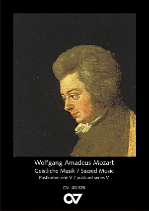 Postkarten-Serie 5: Wolfgang Amadeus Mozart - Geistliche Musik - Postcards, calendars, posters | Carus-Verlag