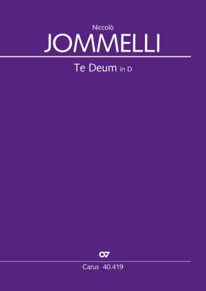 Jommelli: Te Deum - Sheet music | Carus-Verlag