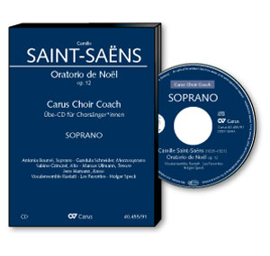 Saint-Saëns: Oratorio de Noël - CD, Choir Coach, multimedia | Carus-Verlag