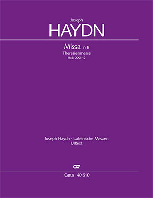 Haydn: Missa in B flat - Sheet music | Carus-Verlag