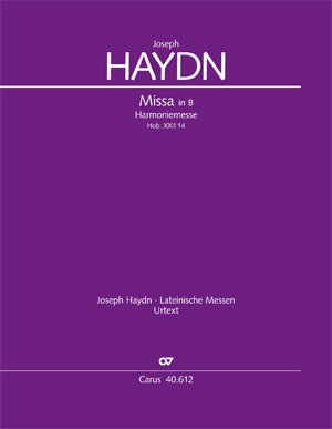 Haydn: Mass in B flat major - Partition | Carus-Verlag
