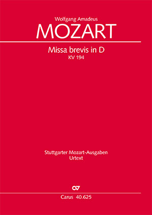 Mozart: Missa brevis en ré majeur