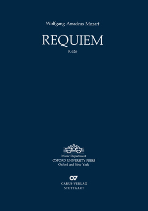Mozart: Requiem (Maunder version) - Sheet music | Carus-Verlag
